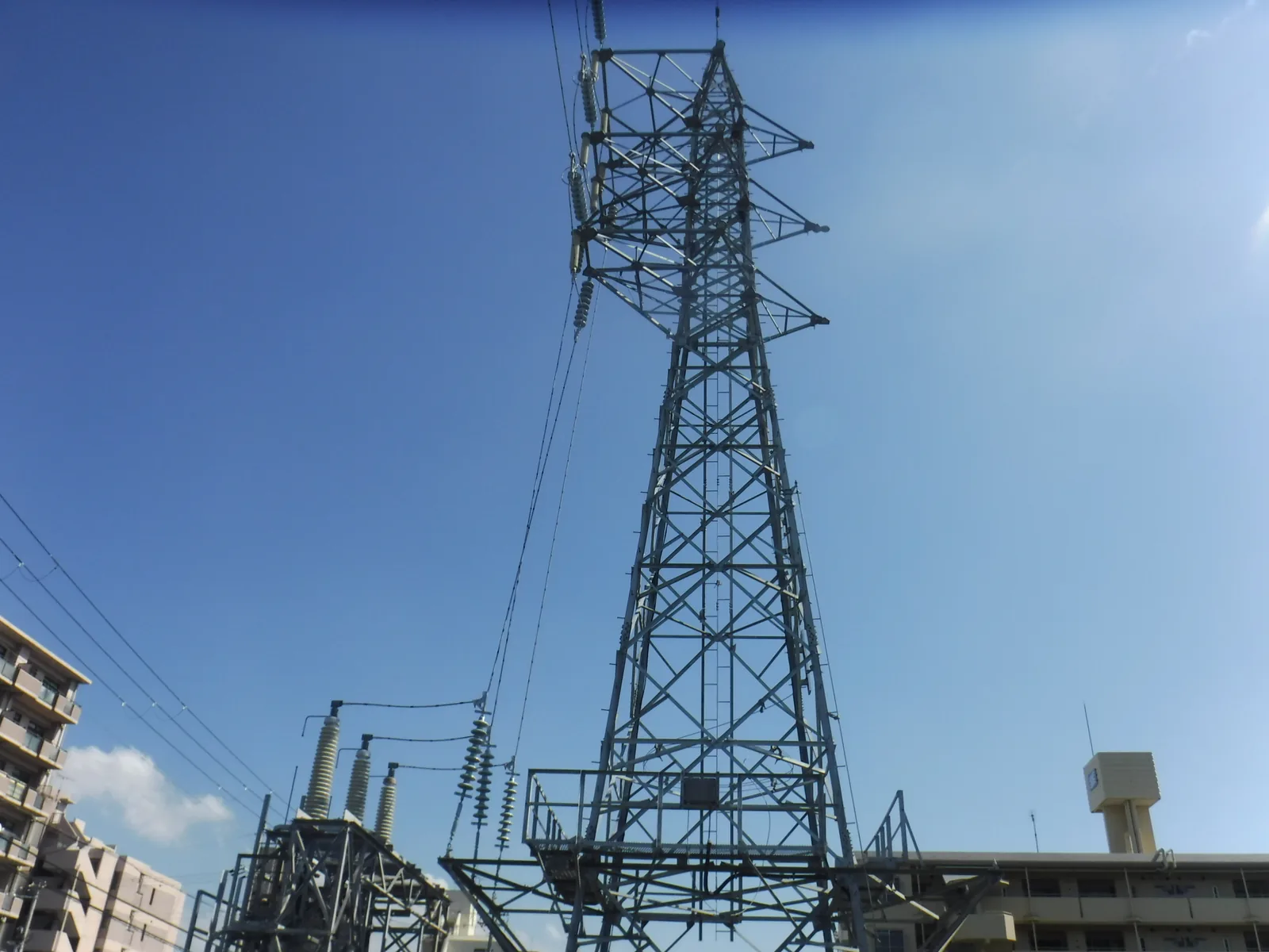 城西支線電線張替工事