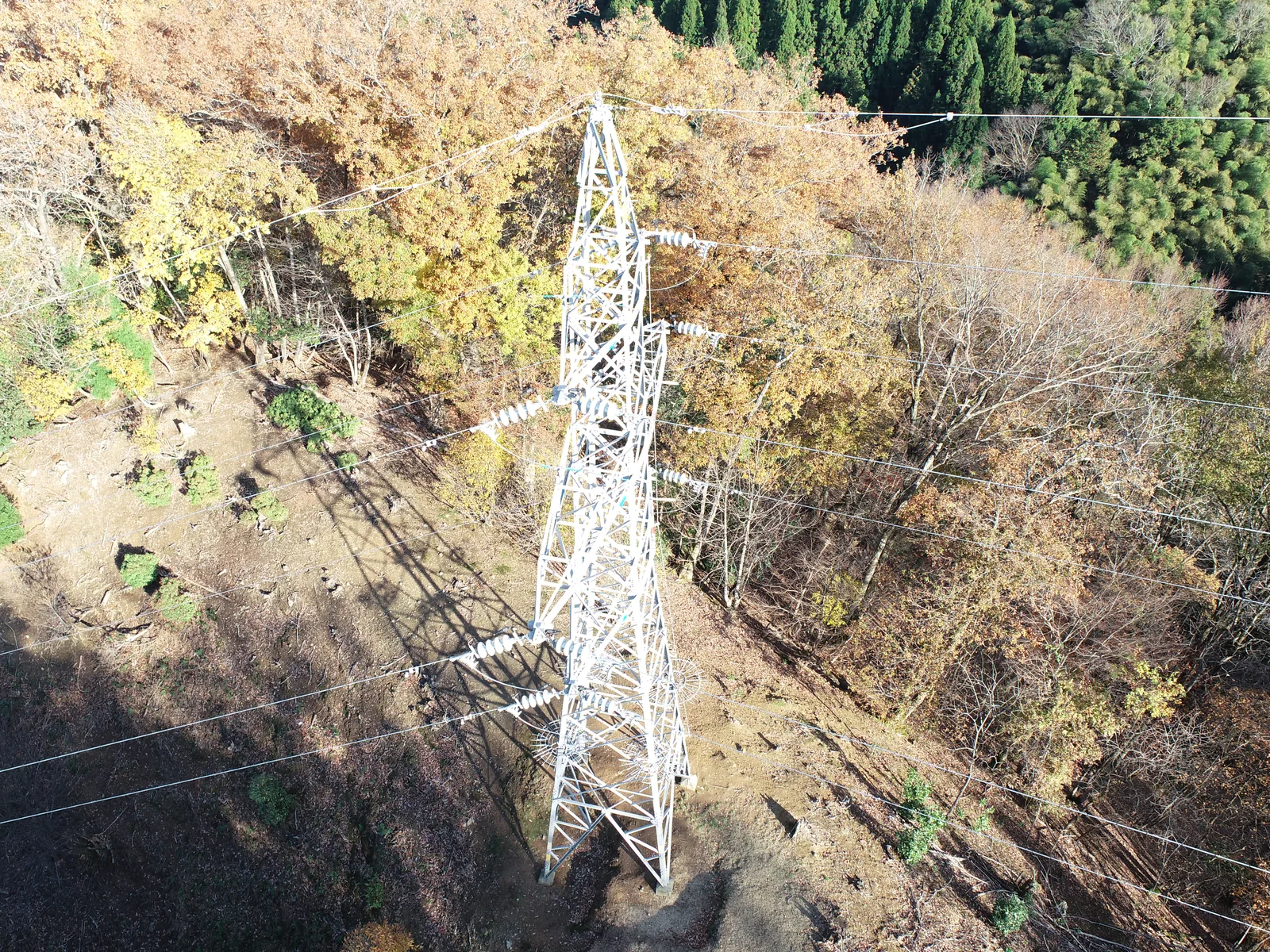 温泉浜坂線電線張替工事